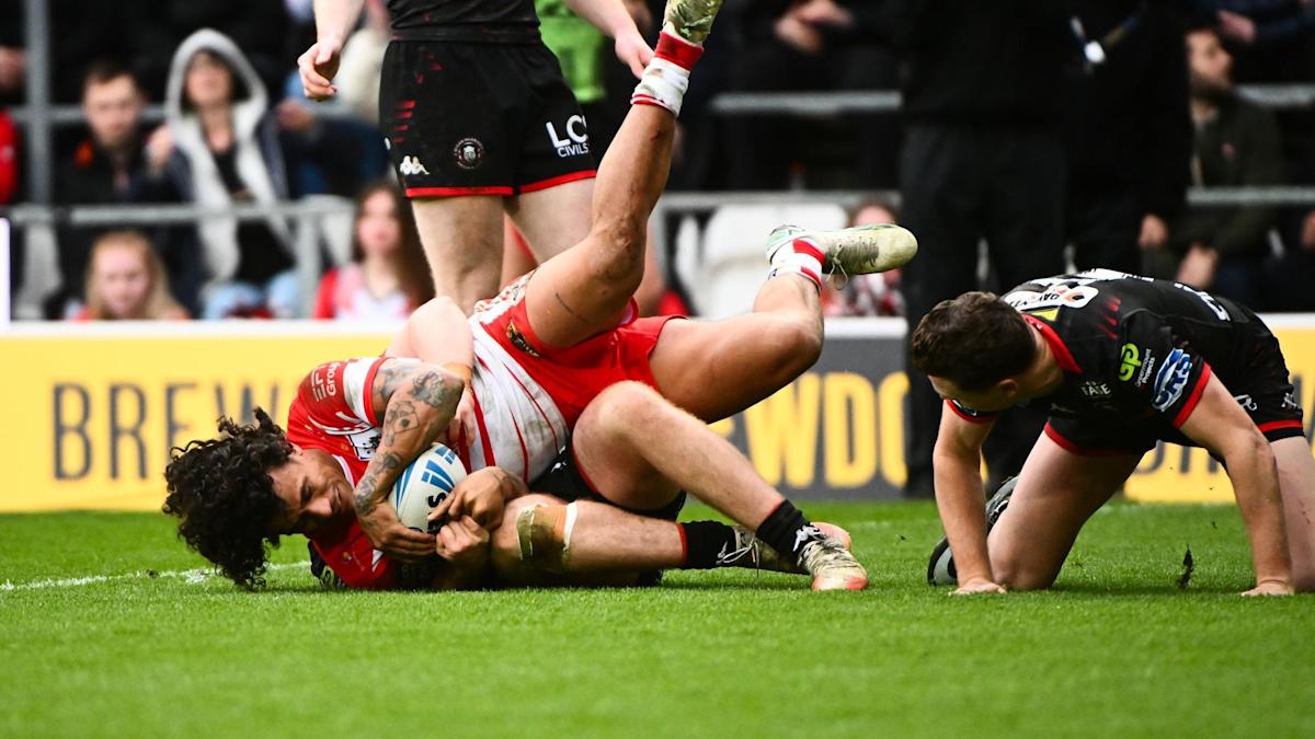 Leyland helps St Helens fight back to stun Wigan