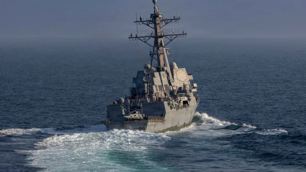 US destroyer interdicts two oil tankers attempting to leave Iran, official says