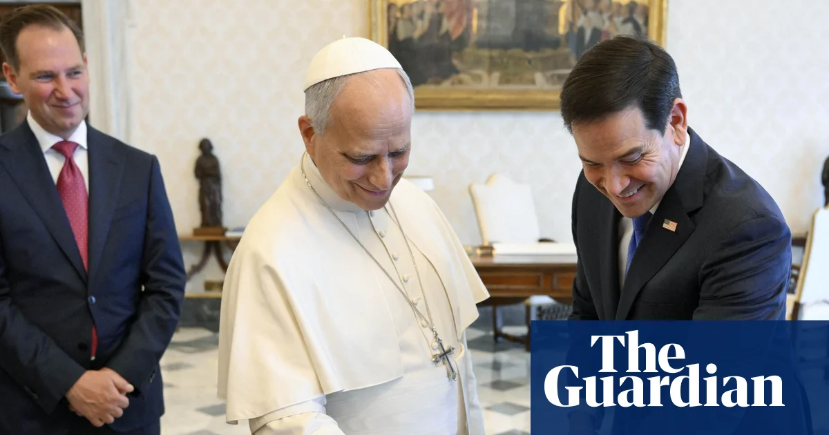 Vatican stresses need for peace as Rubio meets pope amid strained relations