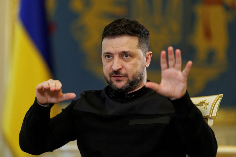 Ukraine faces months of diplomatic and military pressure, Zelenskiy says