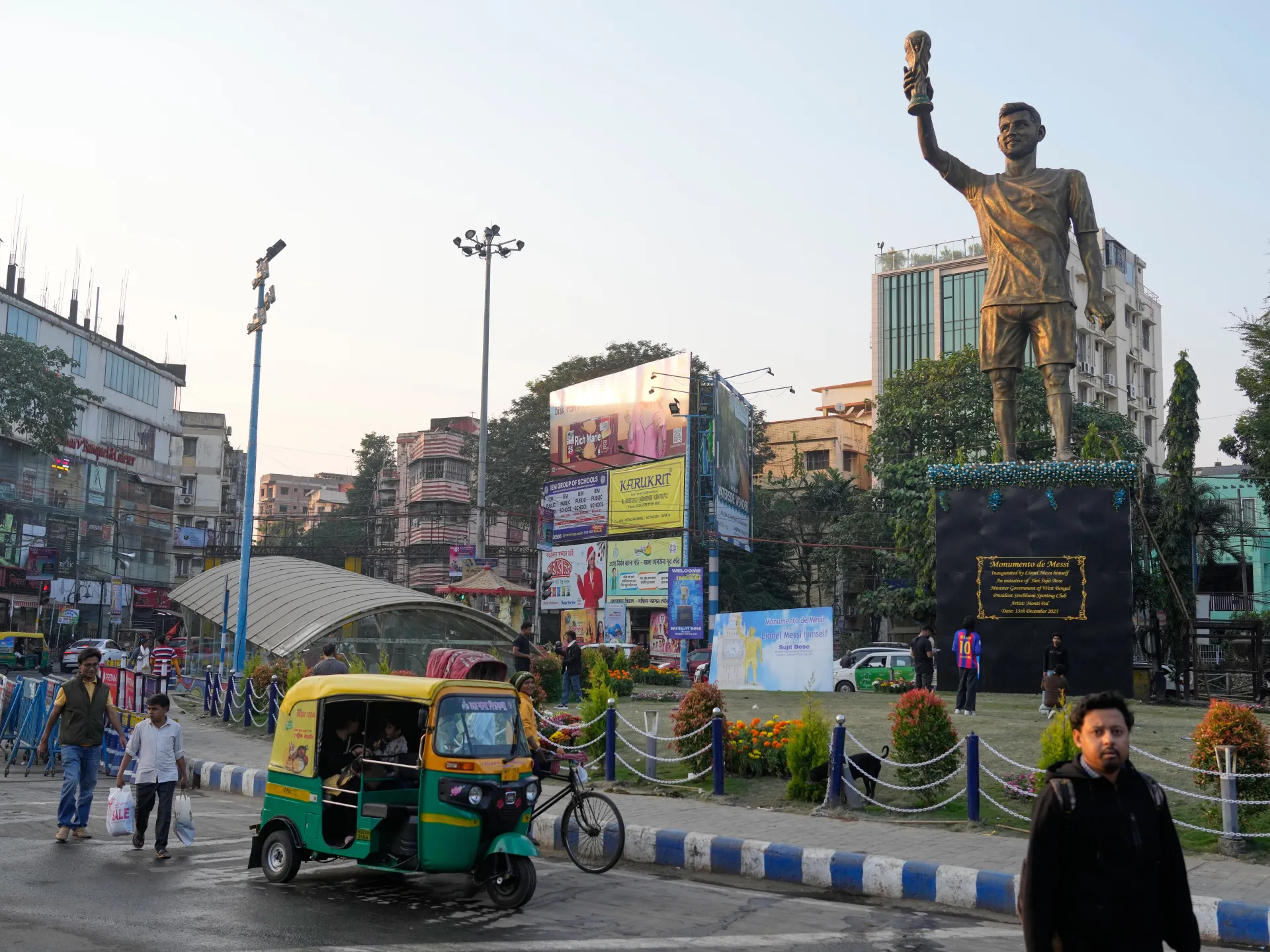 Messi’s GOAT statue in India to be removed over safety concerns