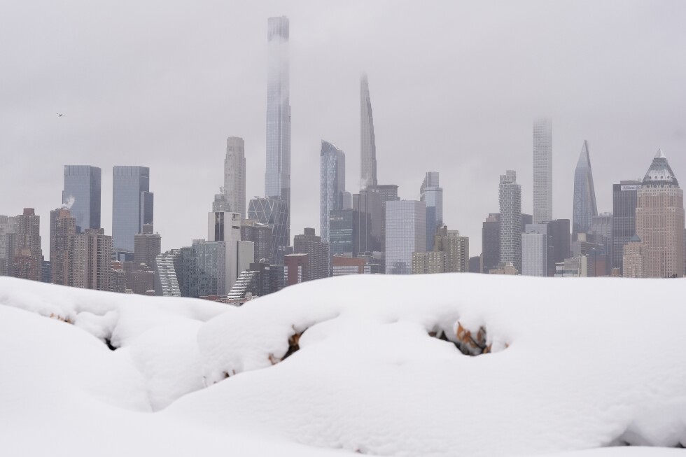New York City police investigating after officers were hit with snowballs during a snowball fight