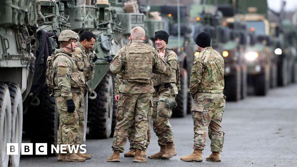 Trump says US studying troop cuts in Germany, as spat with Merz intensifies