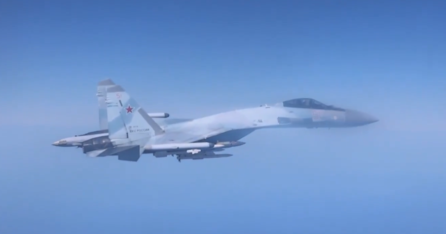 U.K. spy plane 'dangerously intercepted' by Russian military jets over Black Sea, defense ministry says