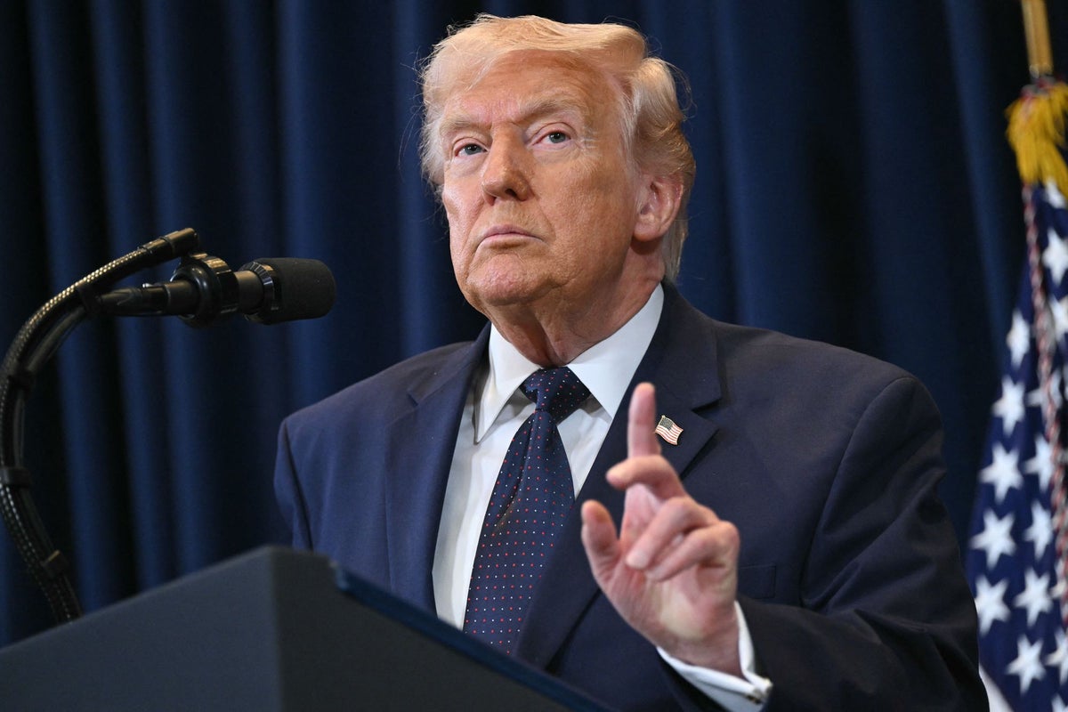 Trump says ‘practically nothing left to target’ in Iran and the war will end when he chooses