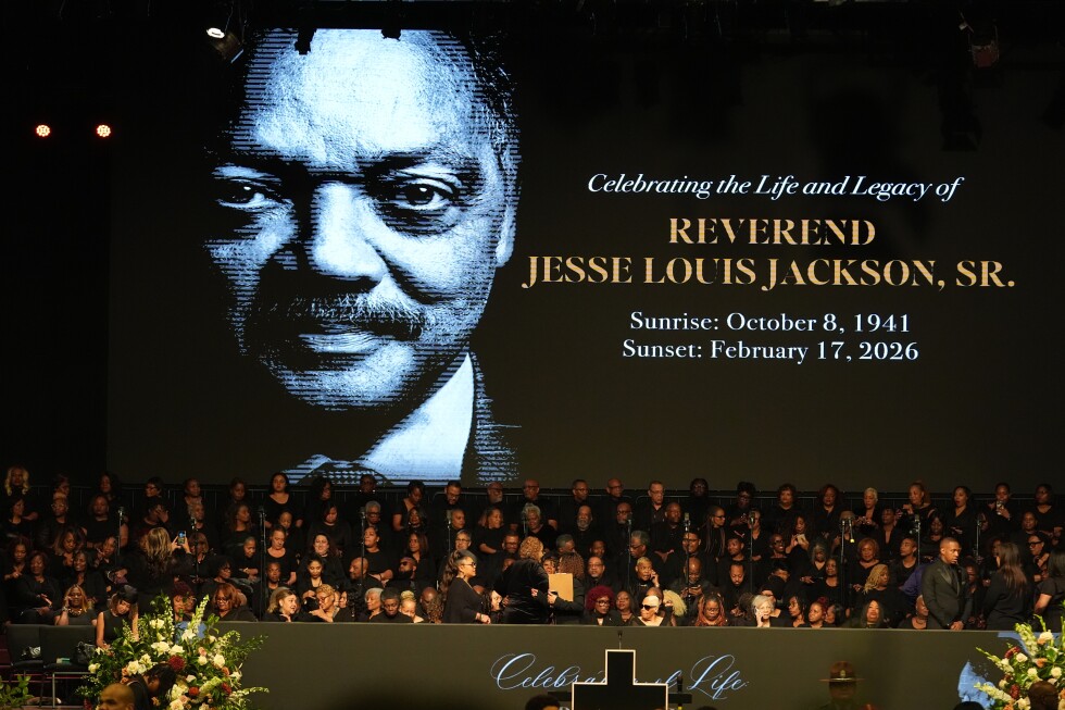 Former Democratic presidents remember the late Rev. Jesse Jackson during final public tribute