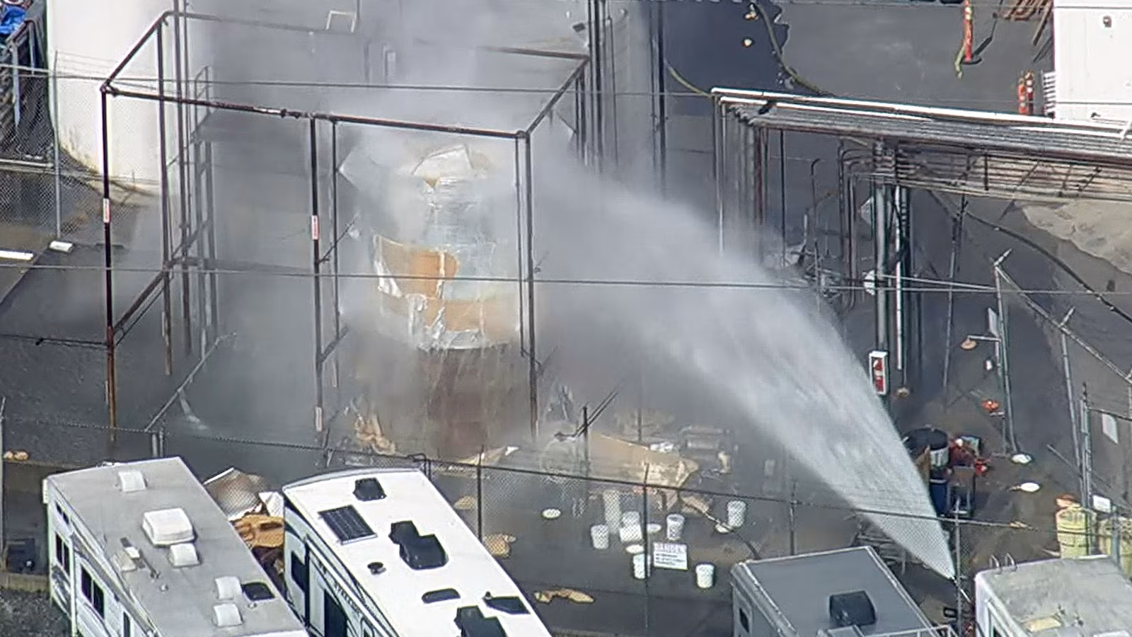 Evacuation zone shrinks after 'worst-case scenario' of Southern California chemical tank explosion averted, officials say
