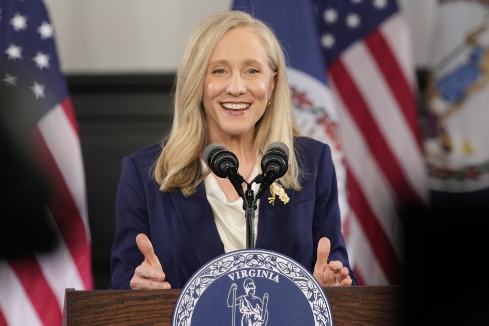Democrats bet on Virginia Gov. Abigail Spanberger's cost-focused message to counter Trump
