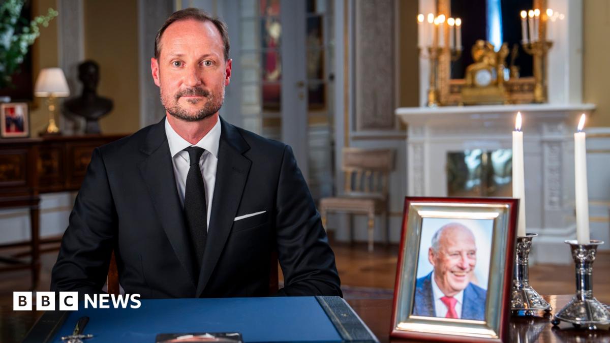 Norway's new king remembers 'my dear father' in first speech