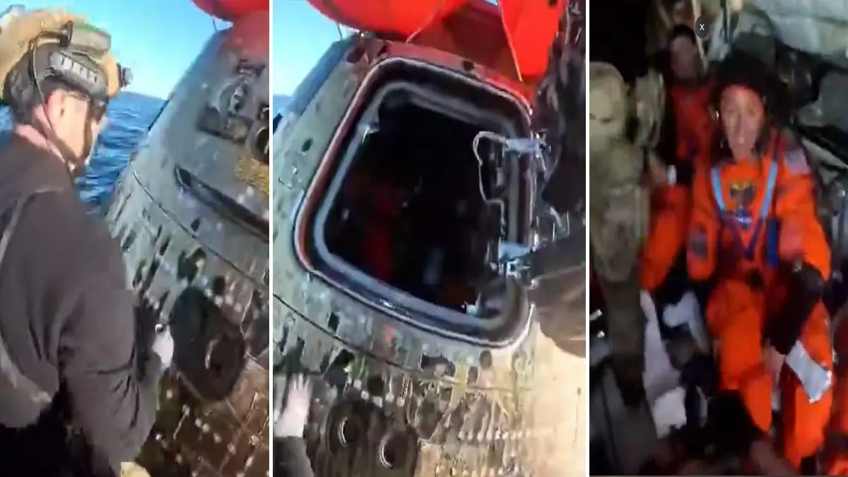 ‘Hatch Opens After 700,000 Miles’: Inside Artemis II, 4 Astronauts Smile Back At Earth