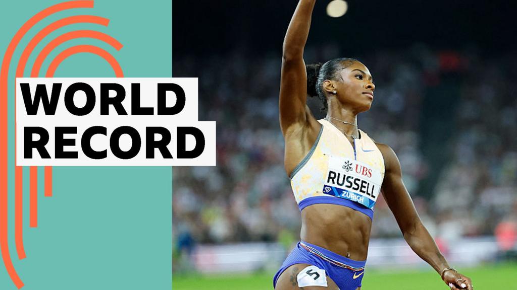Second world record in Zurich goes to Russell in the 100m hurdles