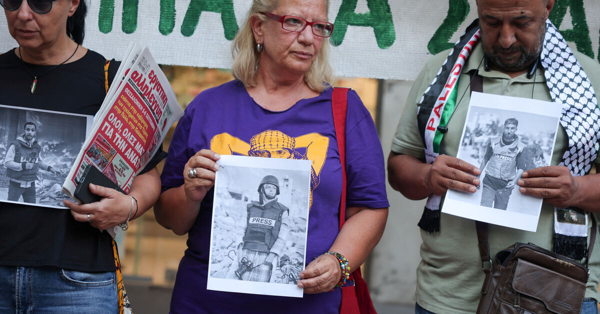 Record 129 journalists and media workers killed in 2025, mostly by Israel, says CPJ