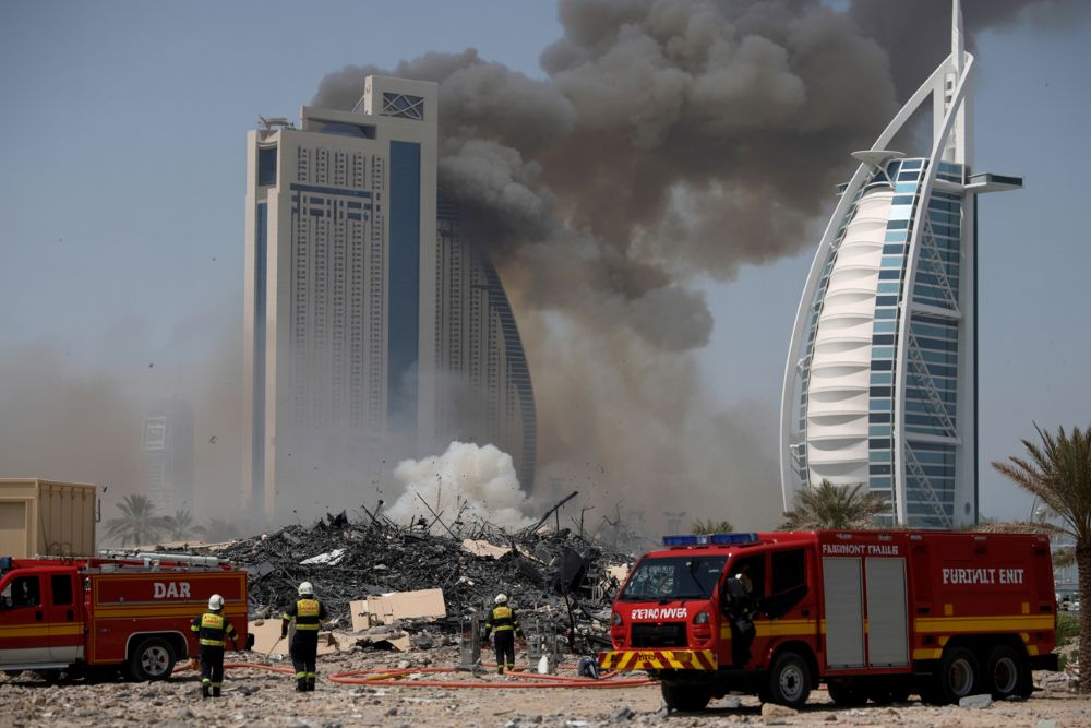 Iran’s Retaliatory Strikes Shake Gulf Stability: Iconic Hotels and Airports Targeted, Regional Safety in Question!