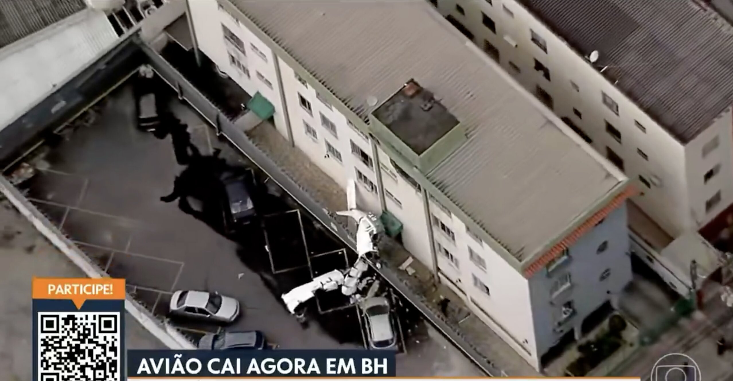 Two Dead After Small Plane Crashes Into Residential Building in Brazil