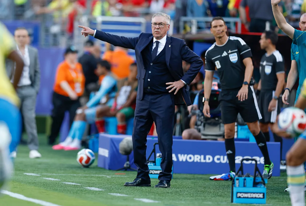 Ancelotti assesses Brazil’s draw with Morocco in Cup opener