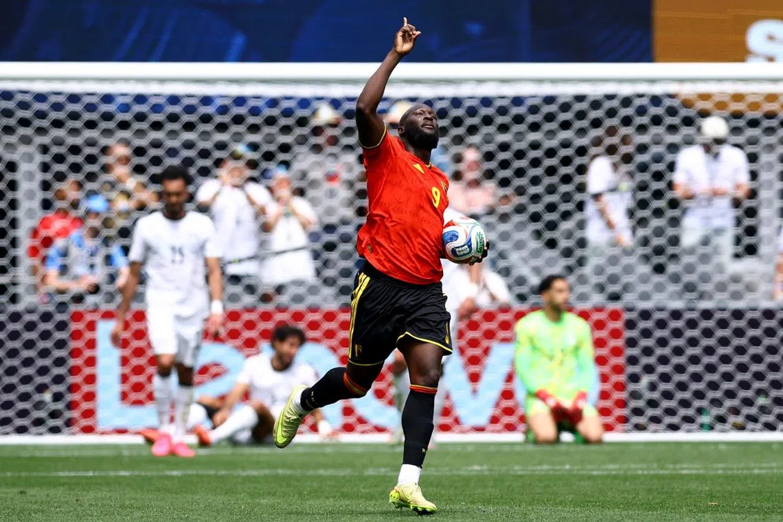 Lukaku's introduction earns Belgium 1-1 draw with Egypt