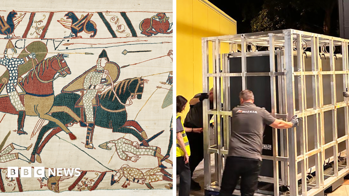 Bayeux Tapestry delivered to British Museum in dead of night
