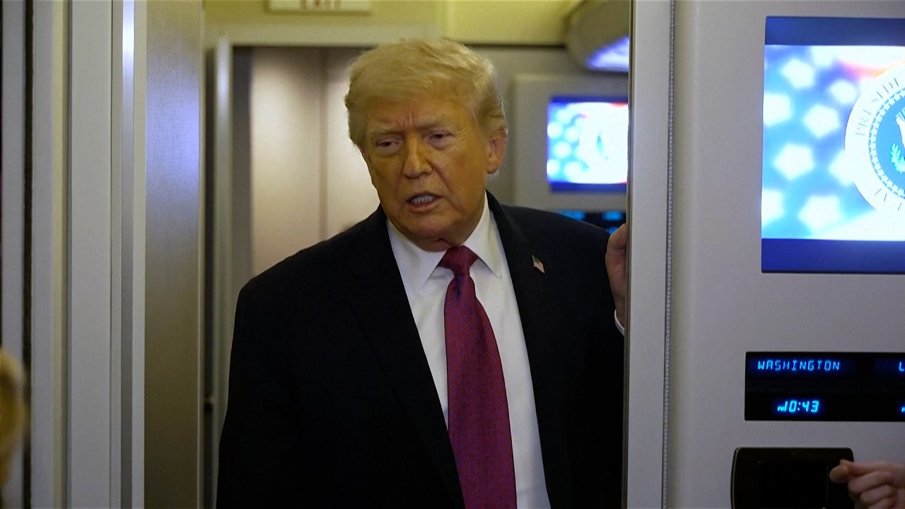 Trump says he has 'good news' on Iran as tankers cross Strait of Hormuz