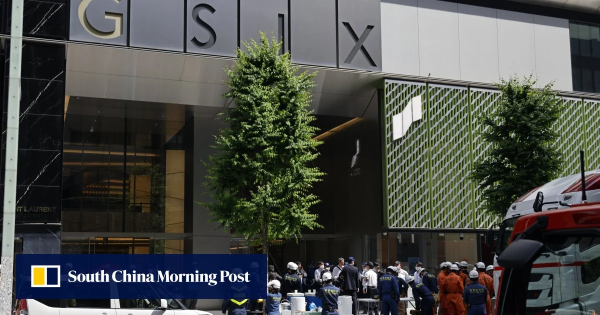 19 taken to hospital in Japan after suspected tear gas released in Tokyo mall
