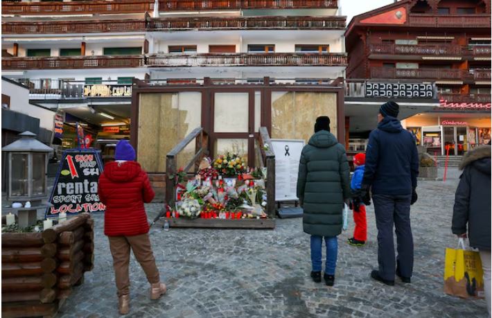 Switzerland to pay 50 francs to each victim of Crans-Montana fire
