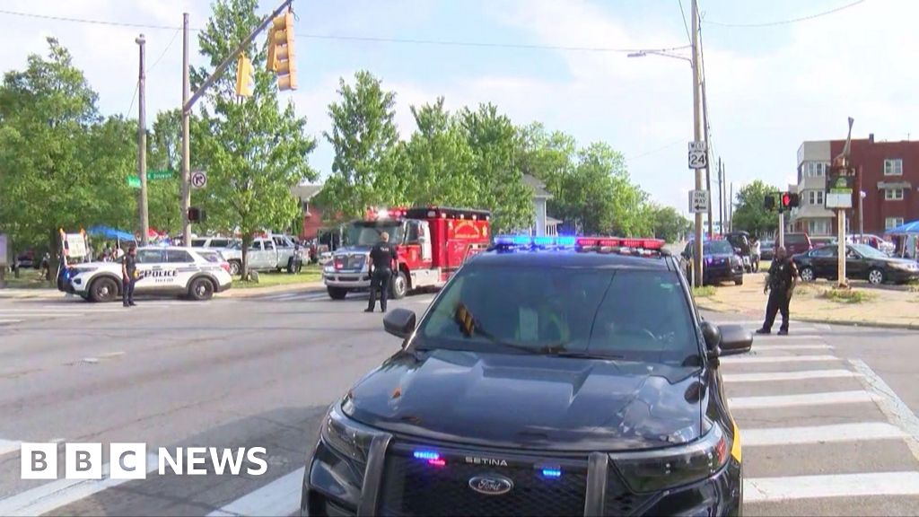 Multiple people shot near festival in Ohio with suspect still at large, police say