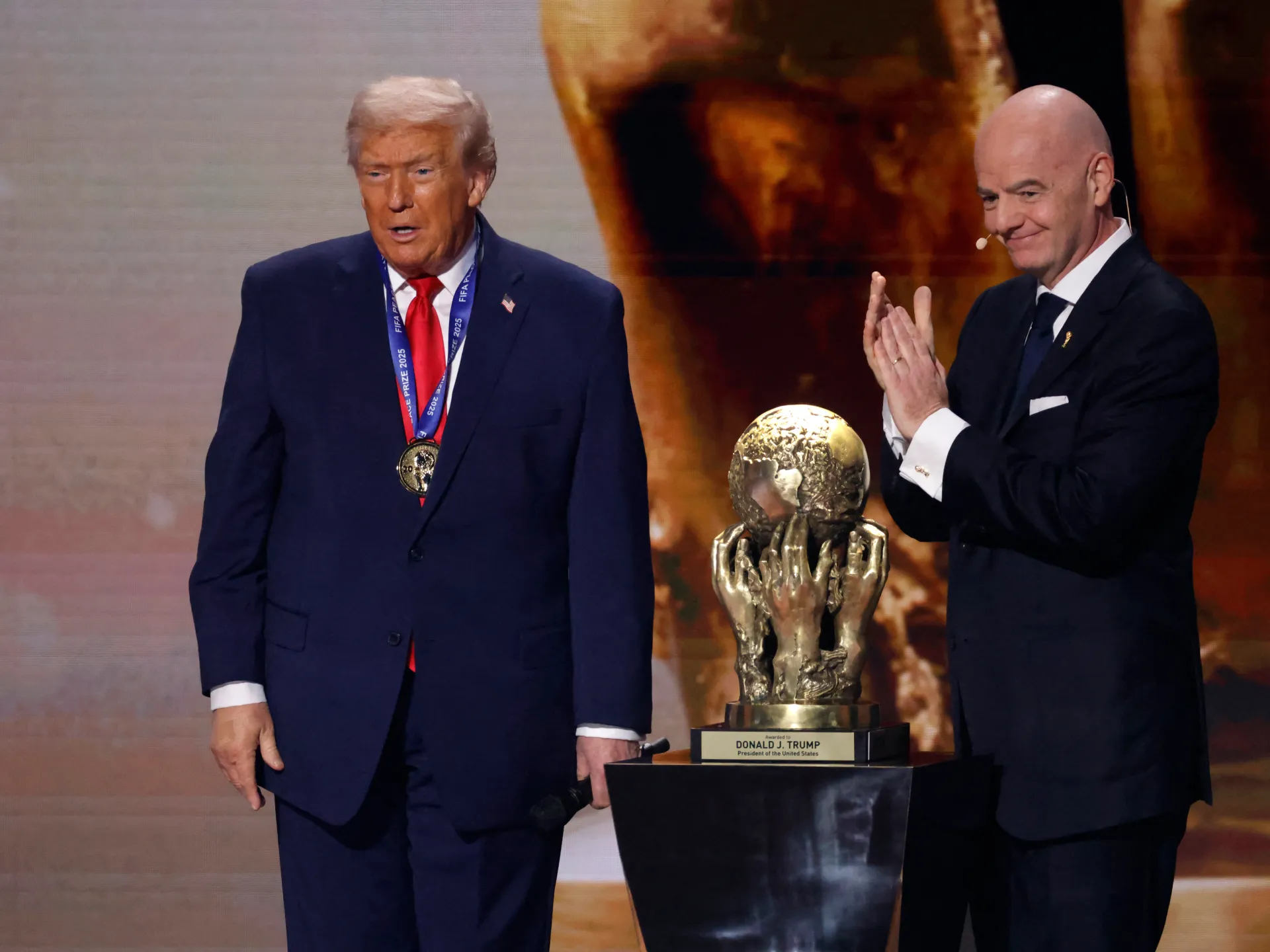 Iran welcome to compete in FIFA World Cup, Trump tells Infantino