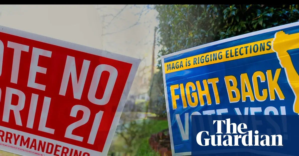 Virginia voters approve new congressional maps in blow to Trump