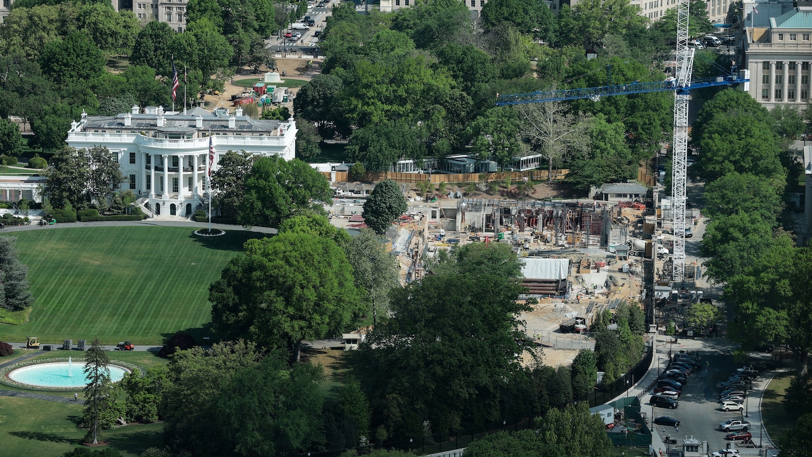 Appeals court allows White House ballroom construction to continue for now