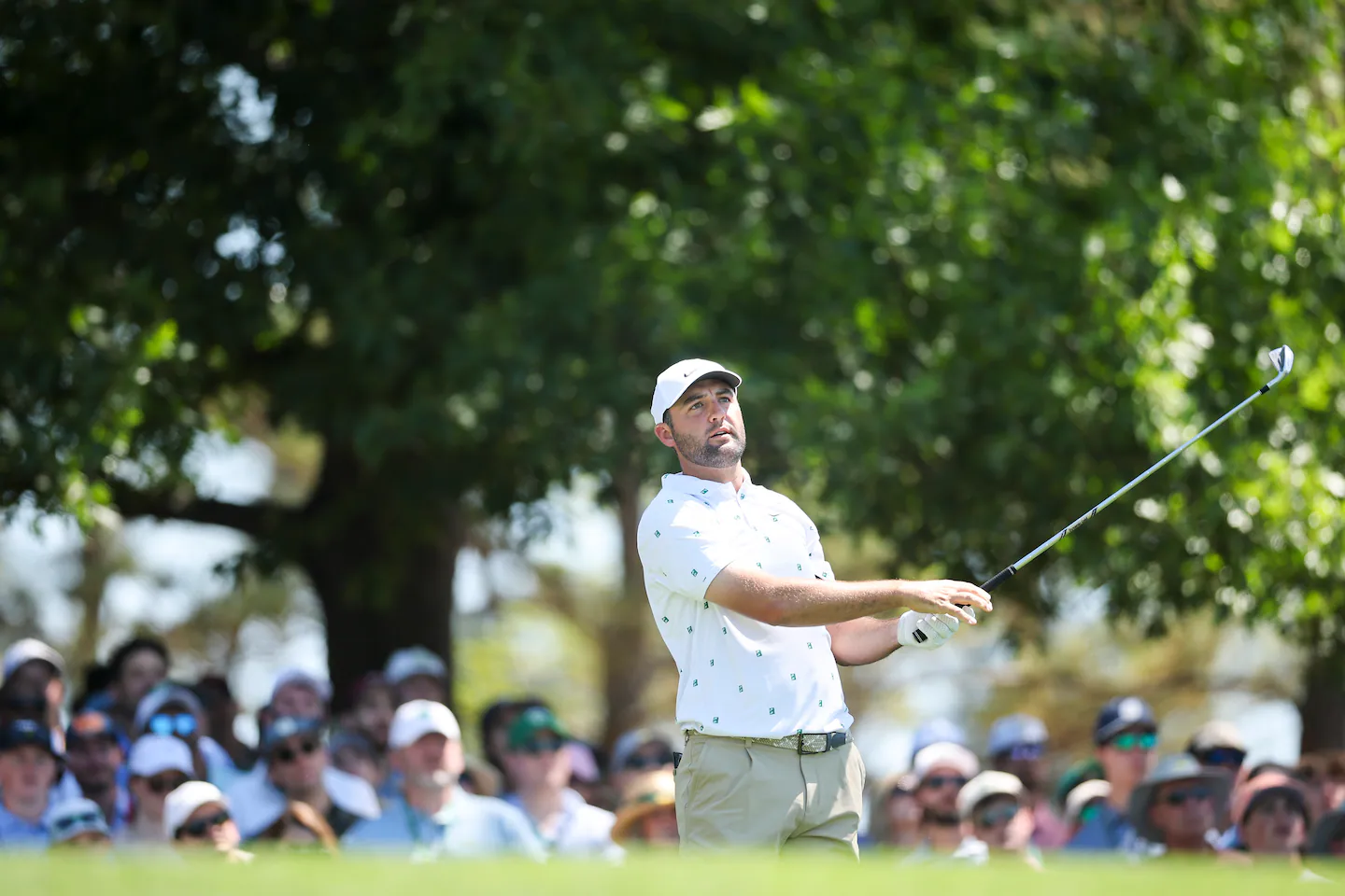 World No. 1 Scottie Scheffler plays himself back into contention with a sizzling third round at the Masters