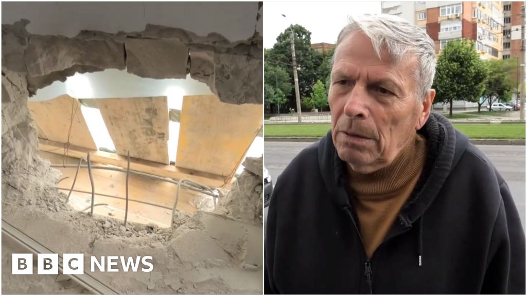 'I will sleep with fear': Romanians shaken after block of flats hit by drone