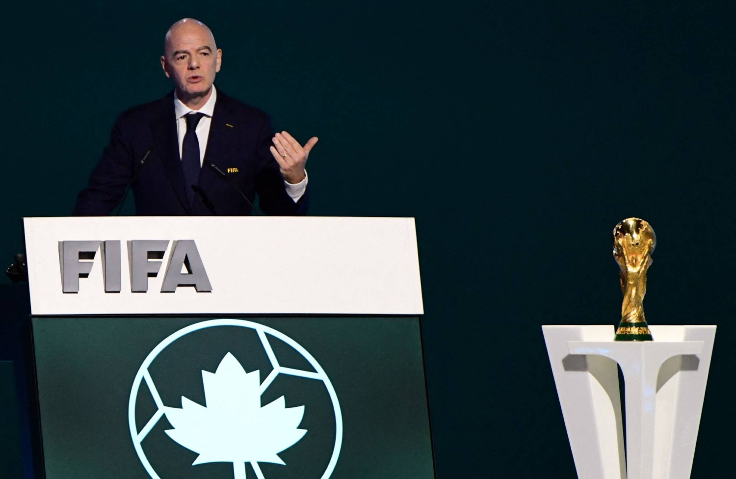 FIFA head Gianni Infantino confirms Iran will play World Cup matches in U.S.
