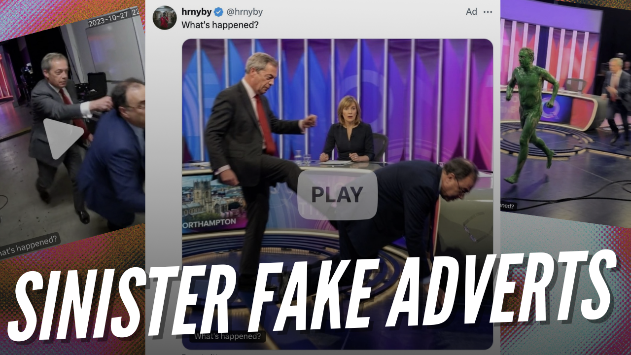 Fears That Swarm of Fake Violent Farage Ads on X Is Linked to Foreign State