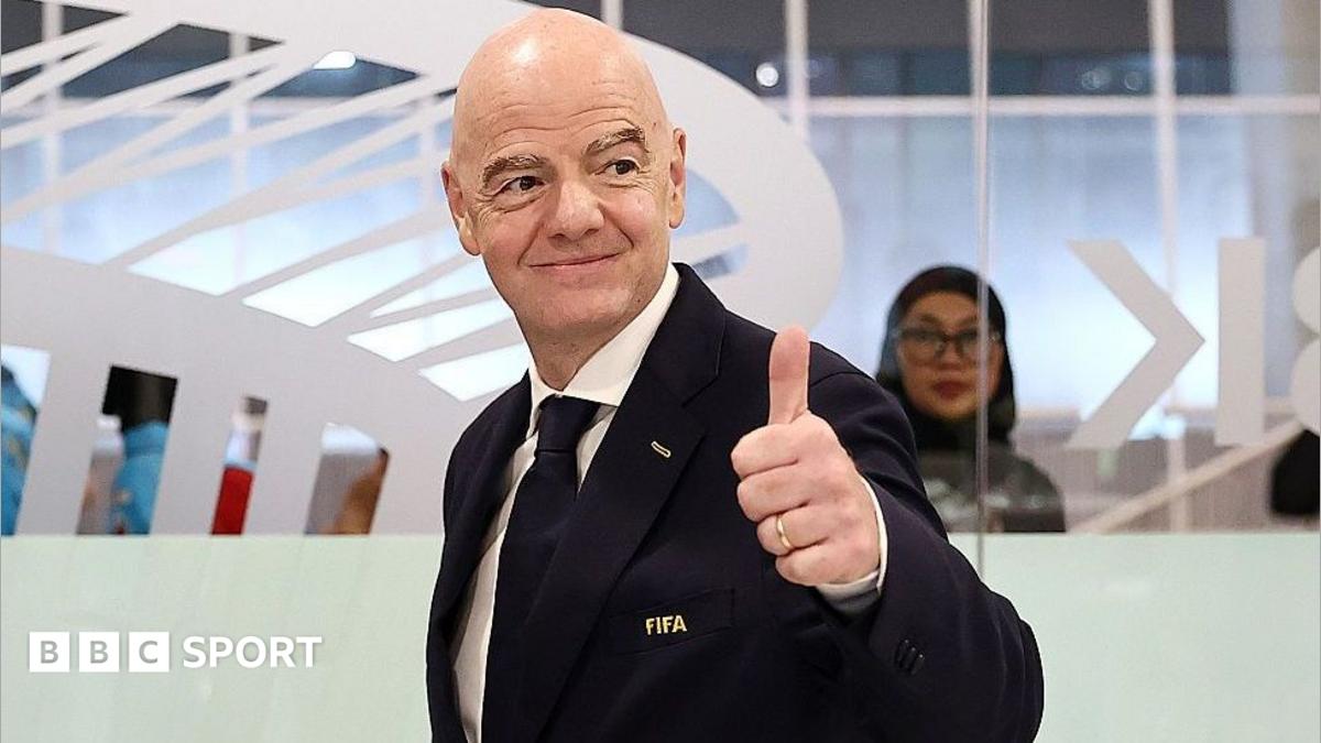 Will anyone stop re-election of Infantino as Fifa president?