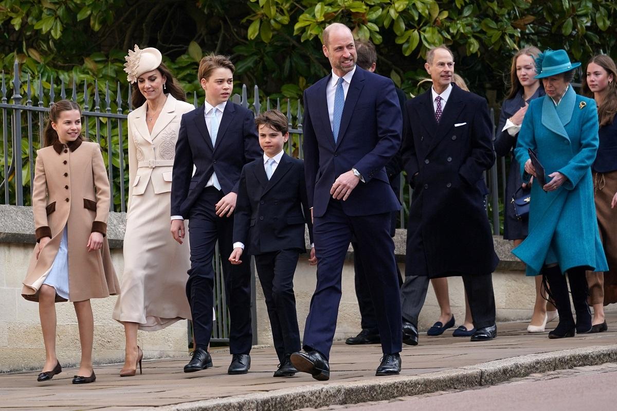 British royals gather for Easter service, with Andrew and his family absent