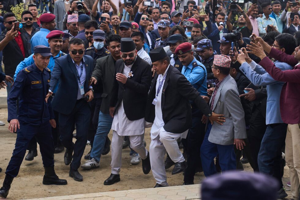 Nepal's youngest prime minister takes the oath of office