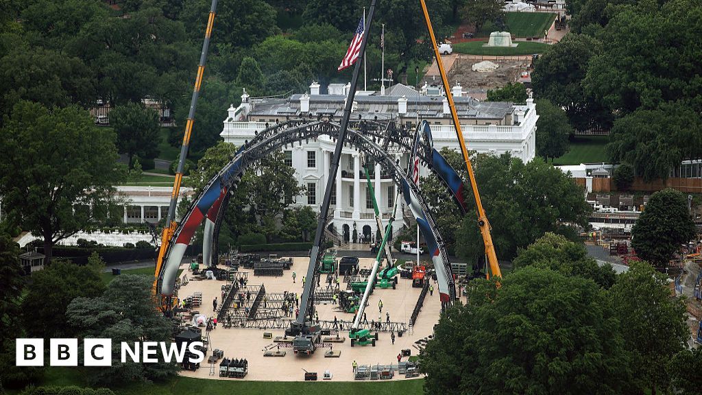 White House erects UFC cage ahead of US 250th anniversary celebrations