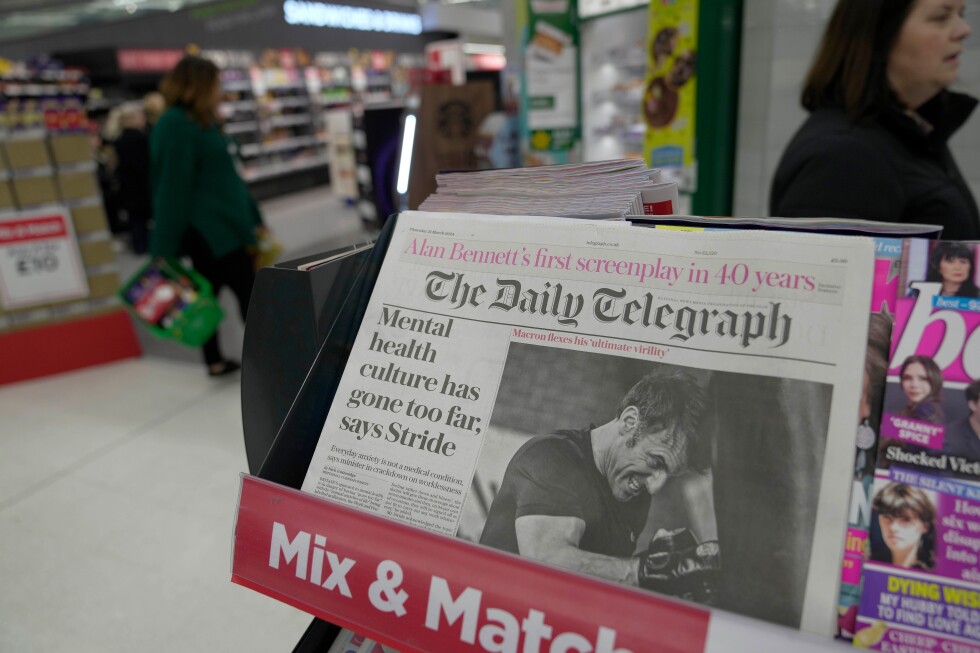 German media group Axel Springer will buy the publisher of UK's Daily Telegraph for $766 million