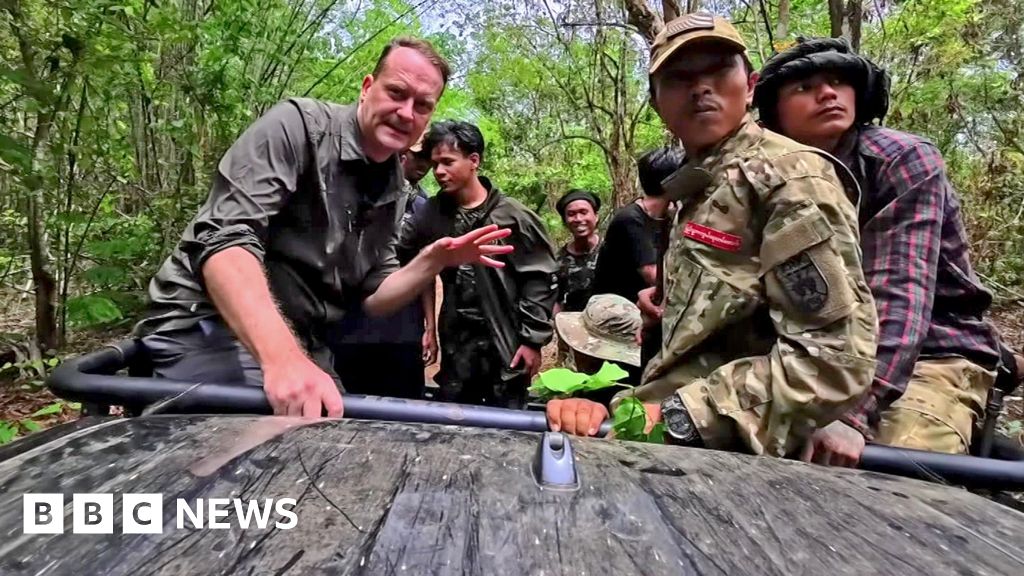 The rebels at the front line of Myanmar's civil war