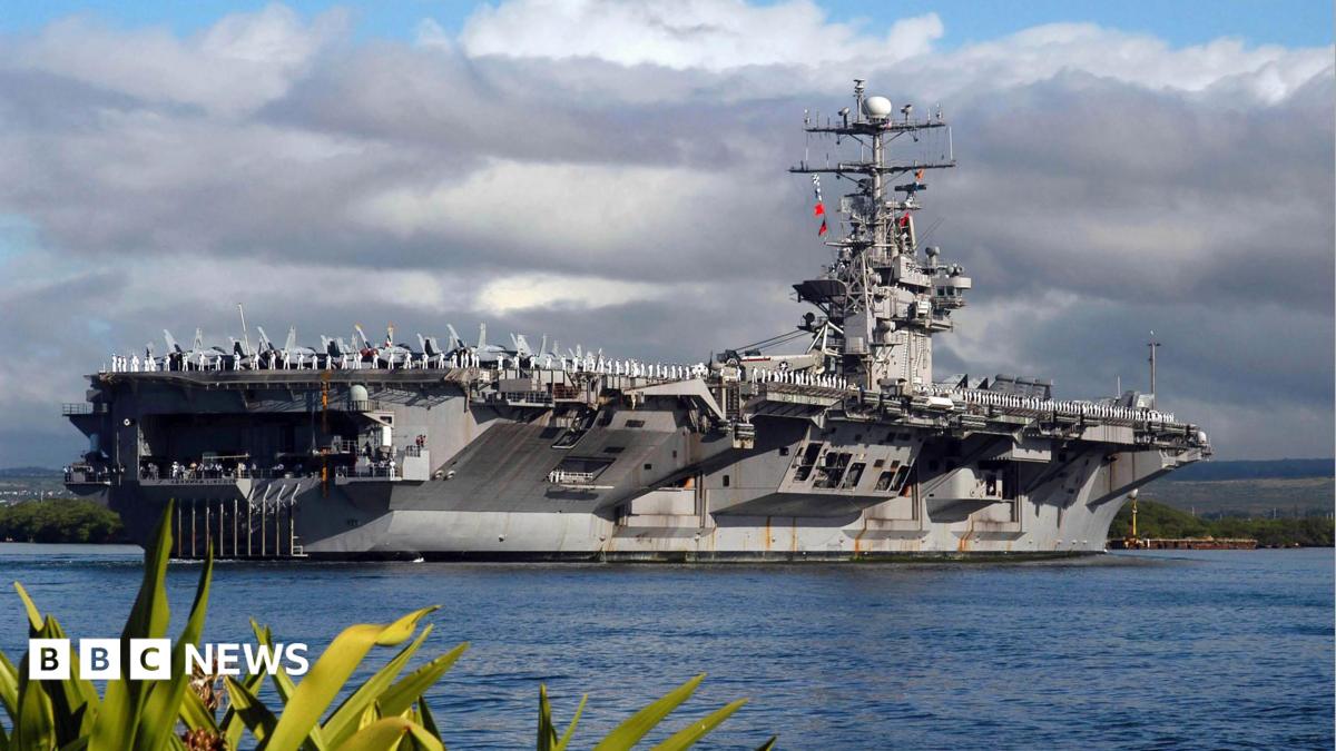 What it's like to be on a warship like the USS Abraham Lincoln