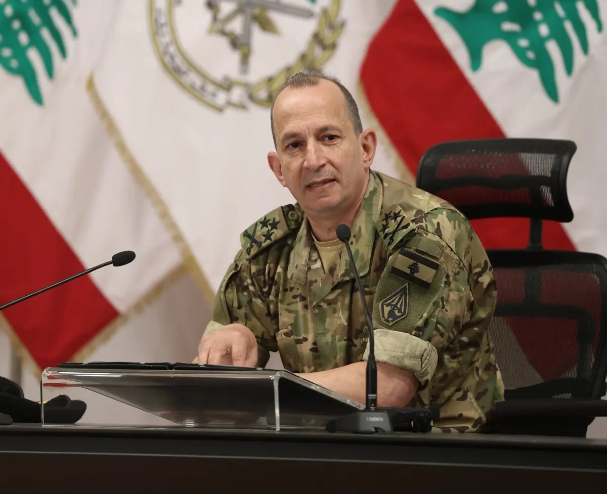 Lebanon army chief visits US-Iran mediator Pakistan: Lebanese military