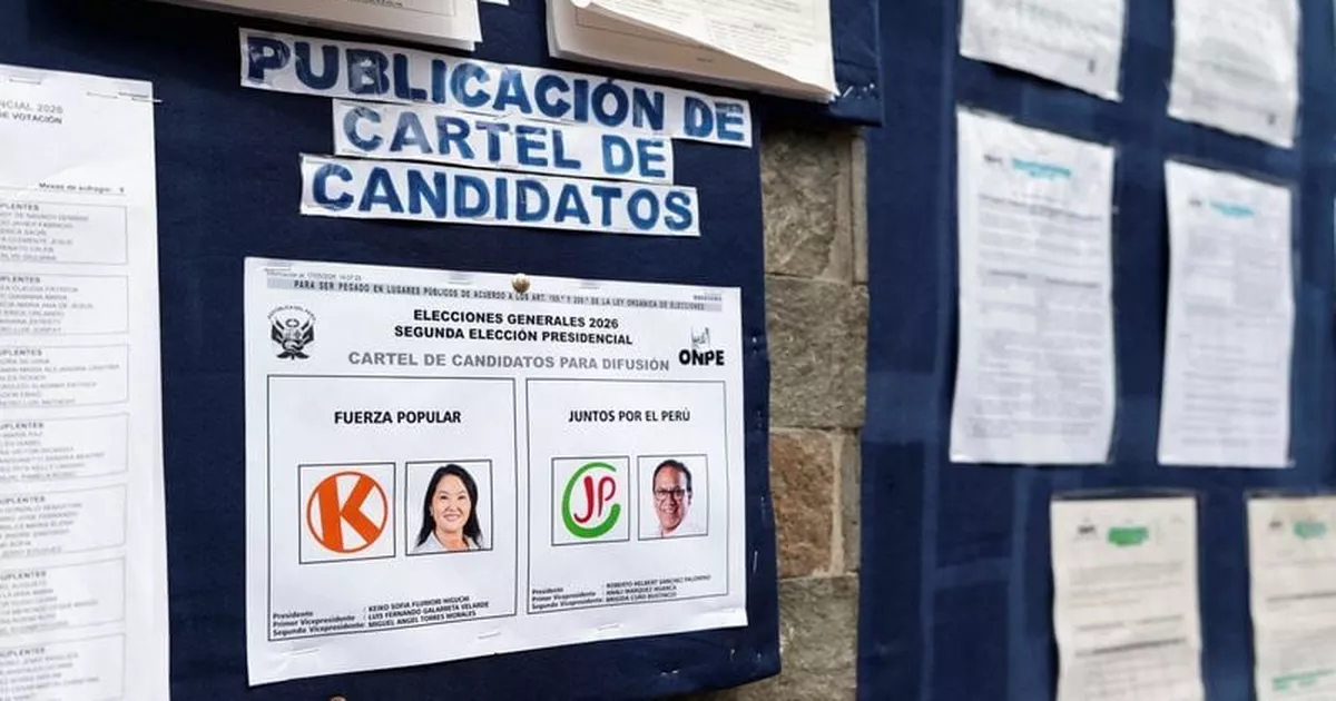 Peru’s presidential election runoff is too close to call, exit poll shows