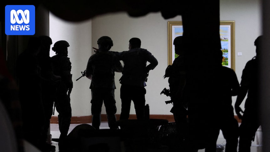 Gunshots ring out at Philippine senate as ICC seeks arrest of former police chief