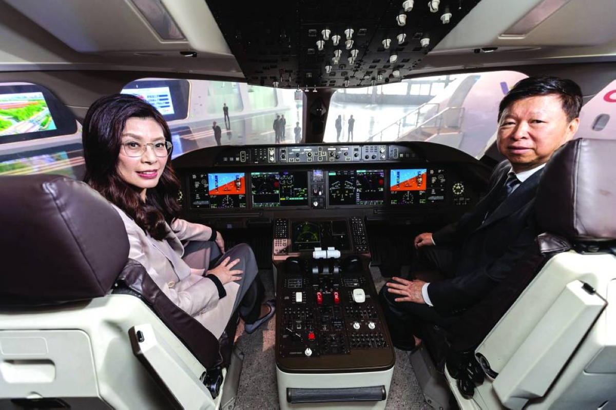 Taiwan opposition leader talks peace with China as her party skips defence talks in Taipei