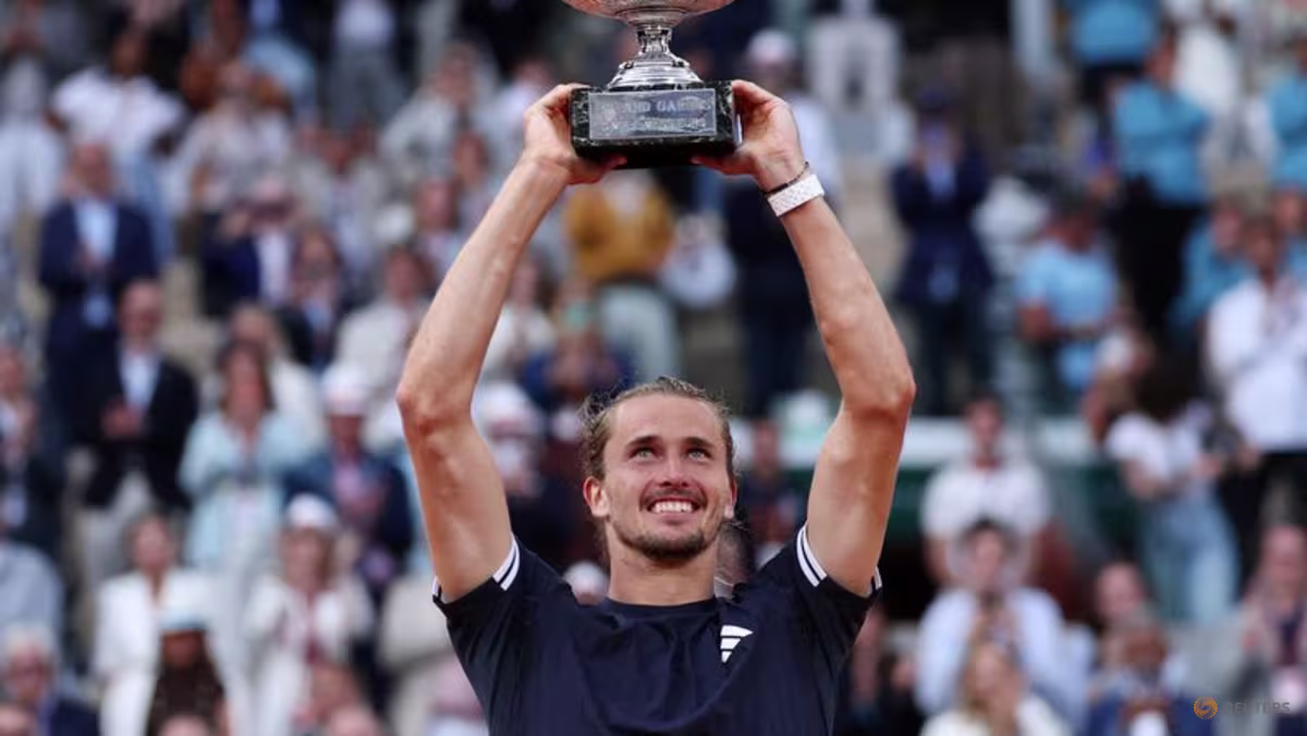 Zverev breaks down the wall to enter Grand Slam winners' circle at French Open