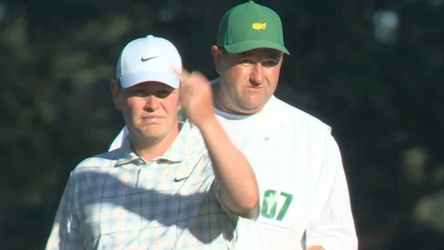 Masters pro reprimanded by Augusta National for obscene gesture: Report