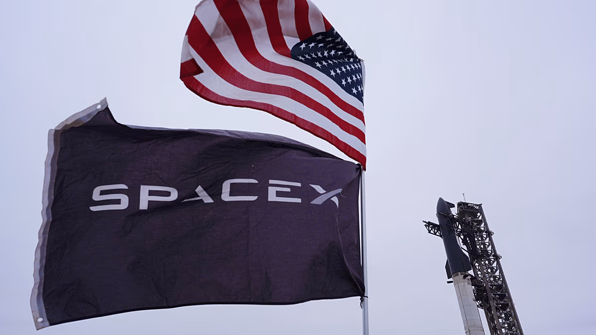 SpaceX makes its Nasdaq debut after the largest public offering in history