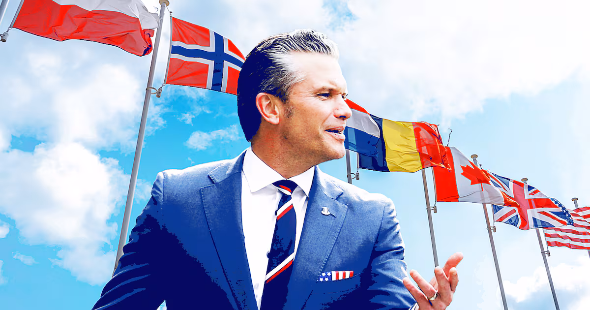 French Villagers Give 'Persona Non Grata' Pete Hegseth Chilly Welcome