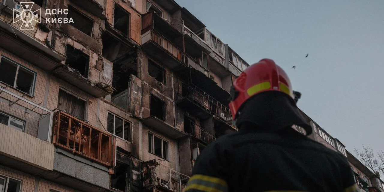 Kyiv rescuers recover six dead after Russian strike hits nine-story apartment building