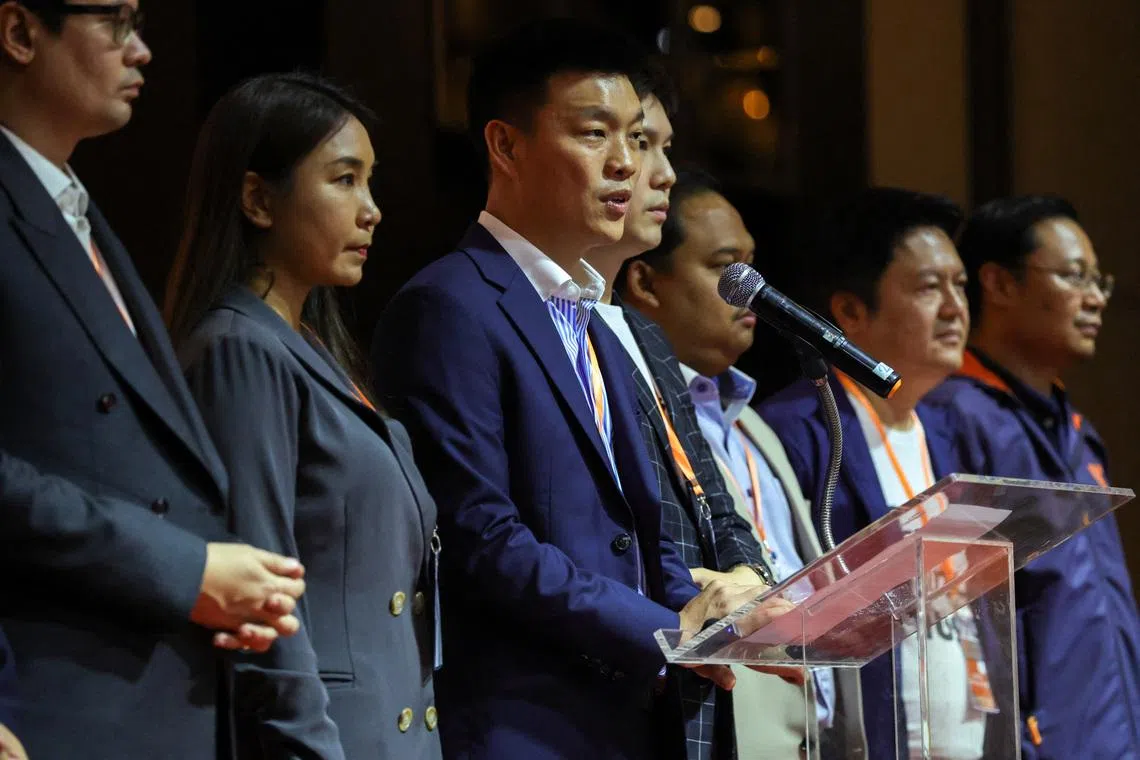 Thai court accepts case against 44 opposition figures over royal insult law