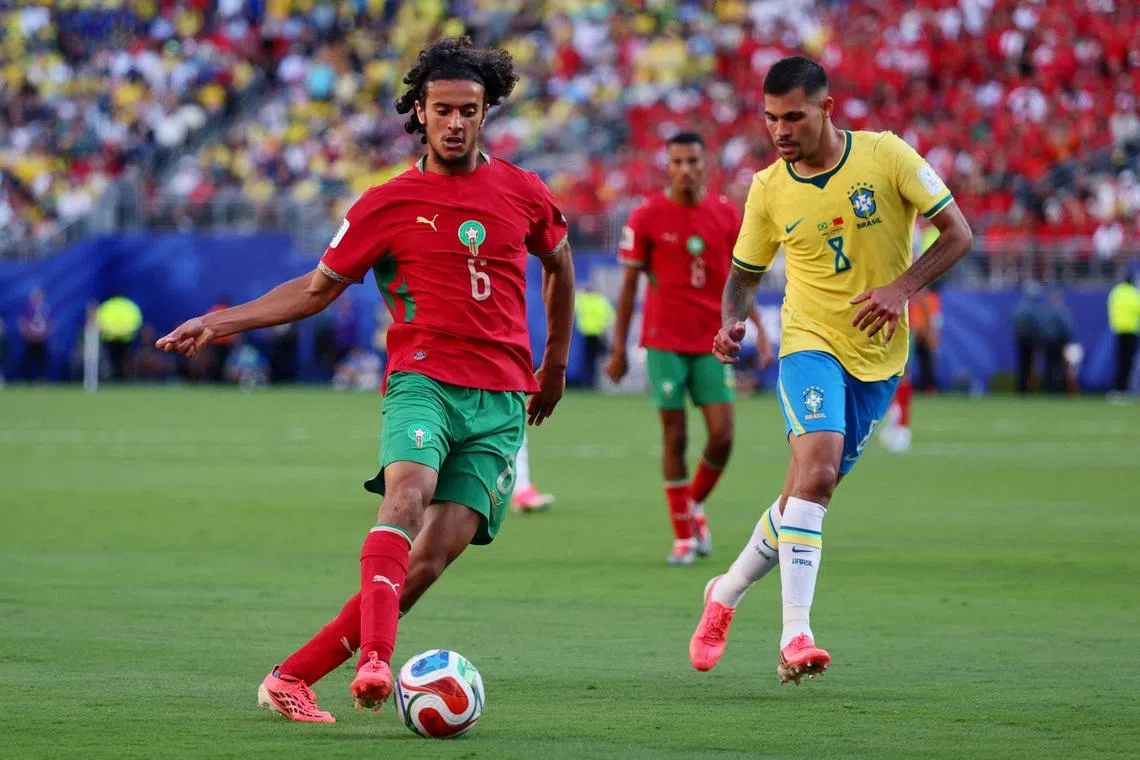 Teenage prodigy Bouaddi strides imperiously onto World Cup stage